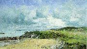Eugene Boudin Rivage de Portrieux oil painting on canvas